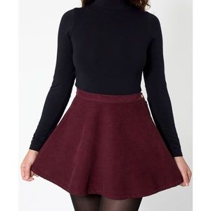American Apparel Corduroy Skirt